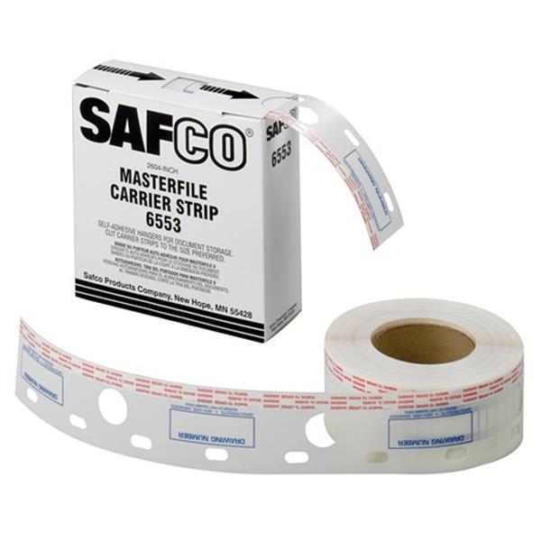 2-1/2"W Polyester Carrier Strips for MasterFile 2